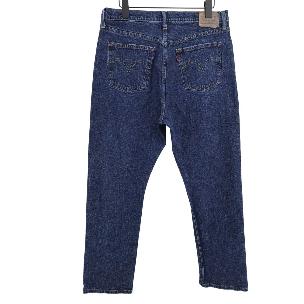 Levi's 501 Original Fit Jeans Dark Wash Mens 33x30 (Inseam measures 29